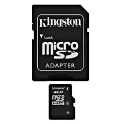 Karta micro SDHC 8 GB klasy 10 firmy Kingston
