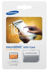 MicroSD 16GB Samsunga